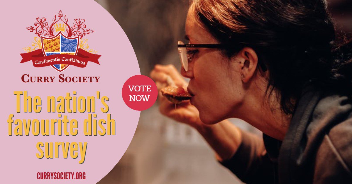 currysocietyuk's tweet photo. CTM, Korma or Jalfrezi? What IS the nation's favourite curry? Let's put this debate to bed once and for all! vote now or forever hold your keystrokes... https://t.co/XCfKoolGYr
(share generously, like a chef on a neon crusade with a tandoori chicken) https://t.co/ZU5ydO9rmR