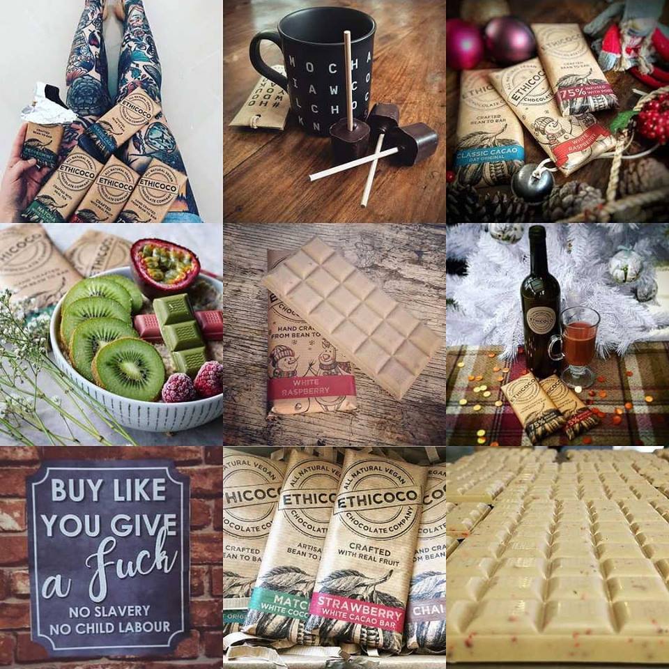 Joining us at Worthing's First Christmas Vegan Fair will be <a href="/Ethicoco/">Ethicoco 🍫</a> who tick all the right boxes &amp; plenty of taste testing to be done we're sure 😍💝✌️😋 GM free, no chemical nasties and 100% recyclable packaging, #Christmas just got sweeter! 🎄🎅🍫🎉❄️