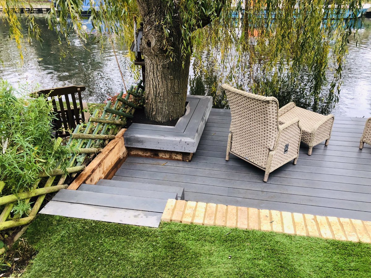 Complete garden redesign completed today. #gardenscapeltd