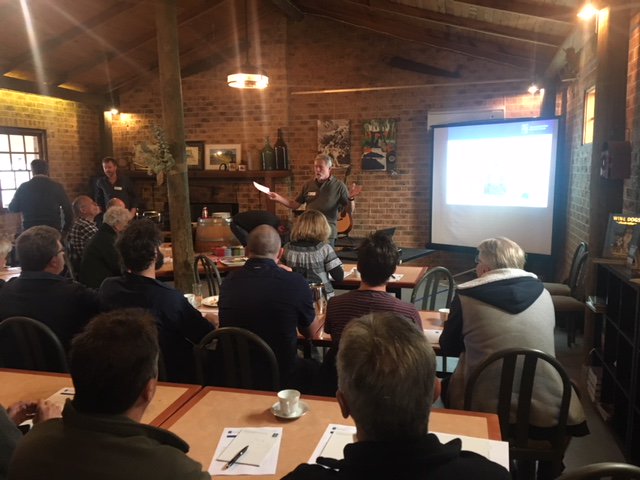 Croplands's tweet photo. Winegrape growers in the Murrumbateman region near Canberra recently took part in practical and informative workshop around spray application. The morning was hosted by @The_AWRI and we were lucky enough to showcase a new #QuantumMist 1000 Litre trailed Machine. https://t.co/meFEy1KUZK