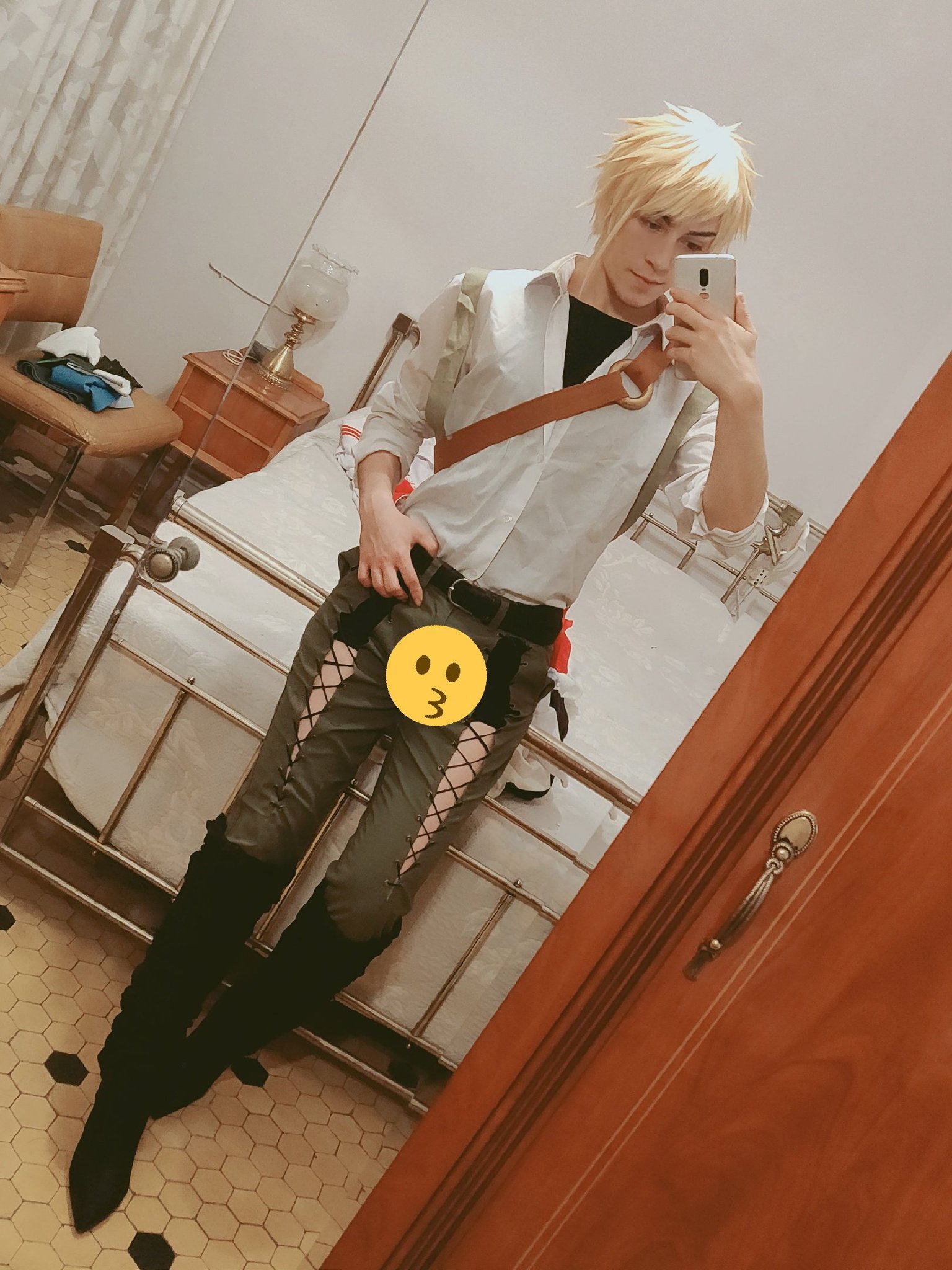 Gehe on Twitter "first fit test for Benedict Blue! Still have some