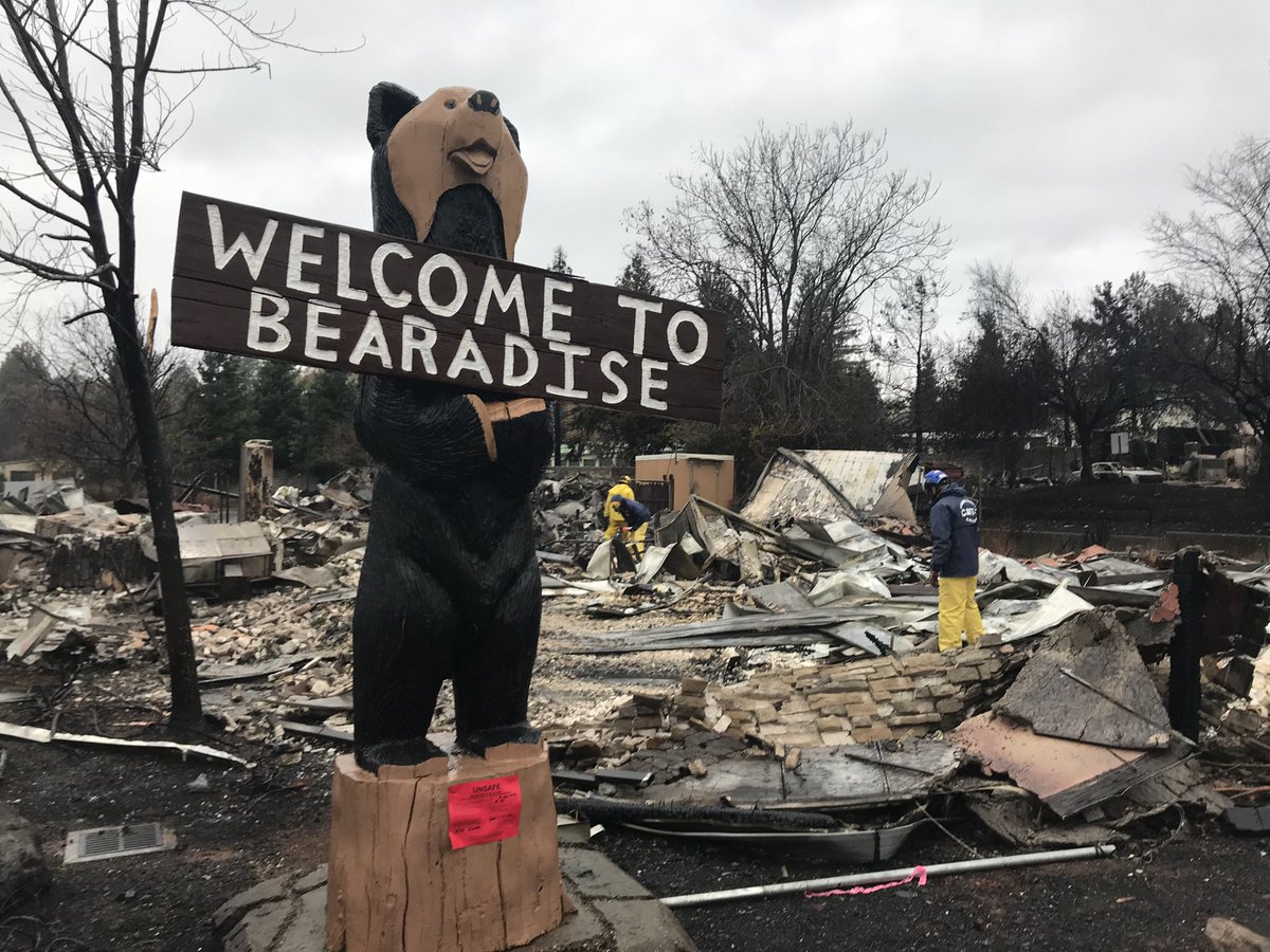 OCFireAuthority's tweet photo. Orange County Task Force personnel continue to work on this Thanksgiving holiday. Search and recovery is a tedious task, but rewarding to help families find closure. The #campfire is the deadliest fire ever in California.  As long as there are people missing, crews will search. https://t.co/BceSJFSaM7