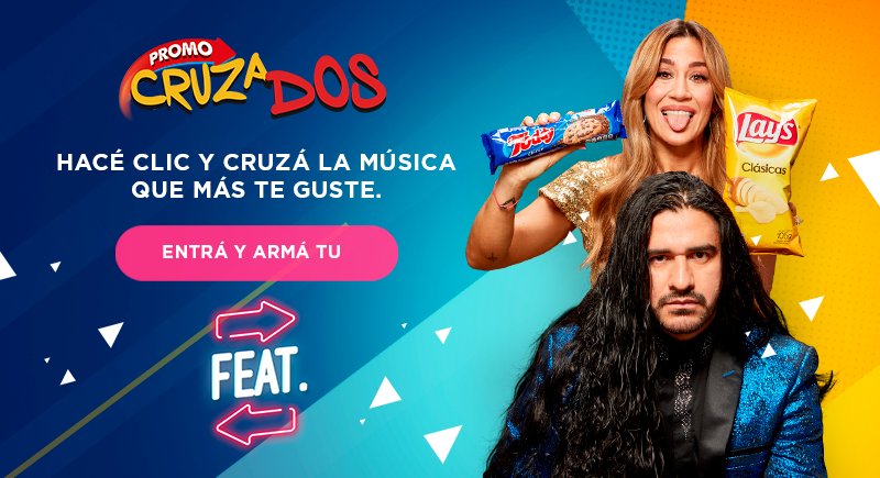 Cuando juntás dos grosos todo suena mejor: Ráfaga Feat. Jimena, Lay’s Feat. Toddy.  Hacé click y armá tu playlist. laysfttoddy.com