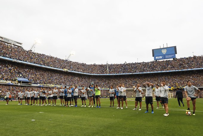 Boca Juniors abarrota sus tribunas