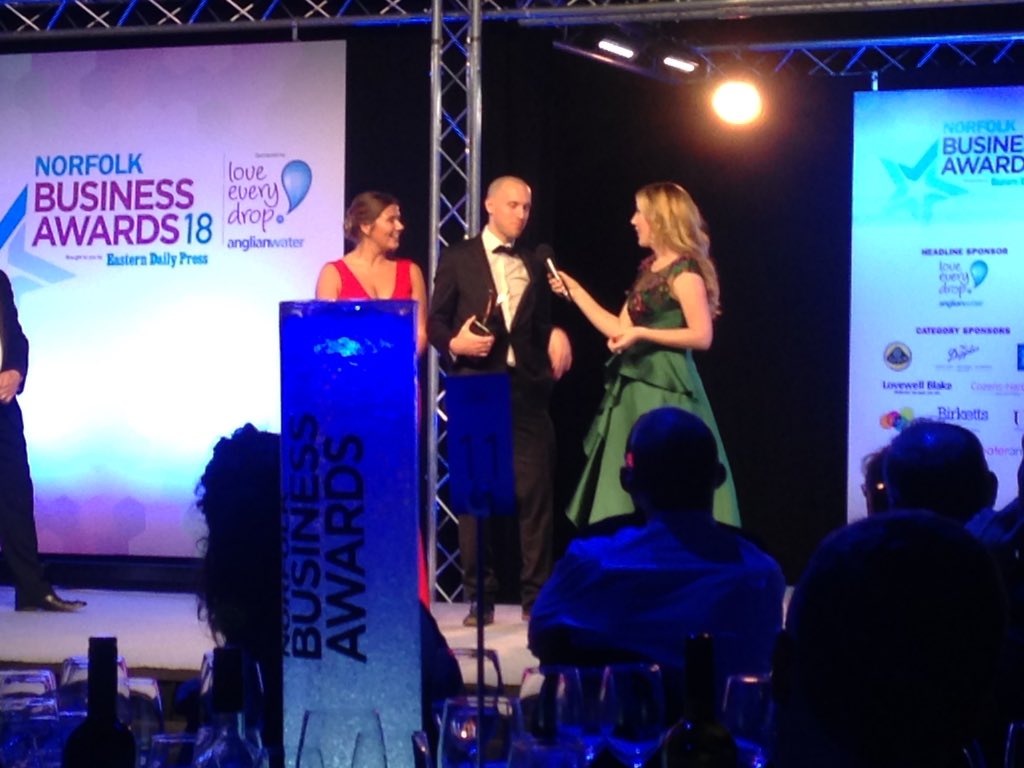 The winner of the Tech Innovator award is <a href="/developexperts/">Developing Experts</a> #EDPBizAwards