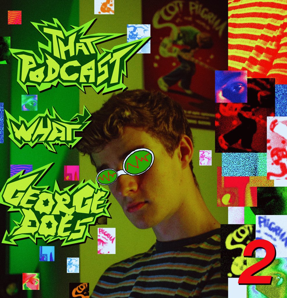 350JAMM's tweet photo. @TPWGD1 First 3 covers of That Podcast What George Does by me https://t.co/XbRj1G0Wcc