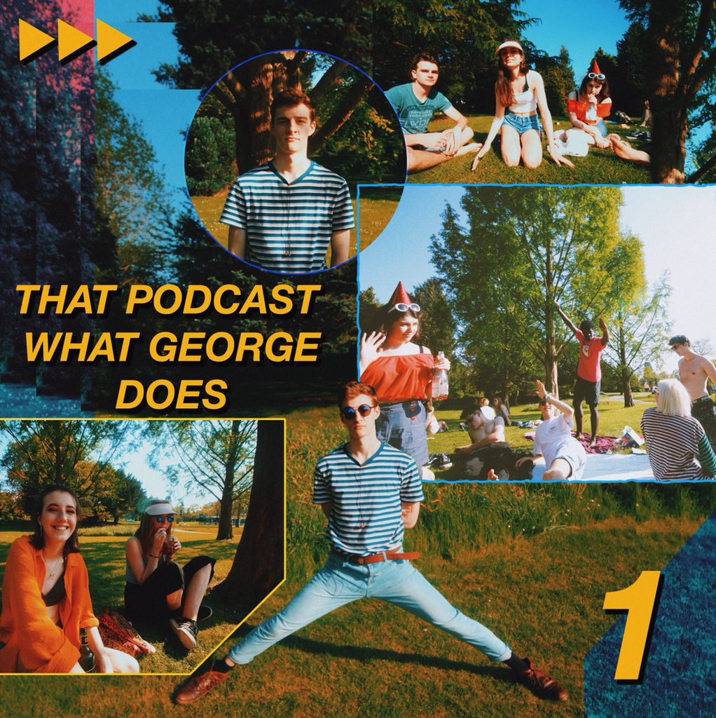 350JAMM's tweet photo. @TPWGD1 First 3 covers of That Podcast What George Does by me https://t.co/XbRj1G0Wcc