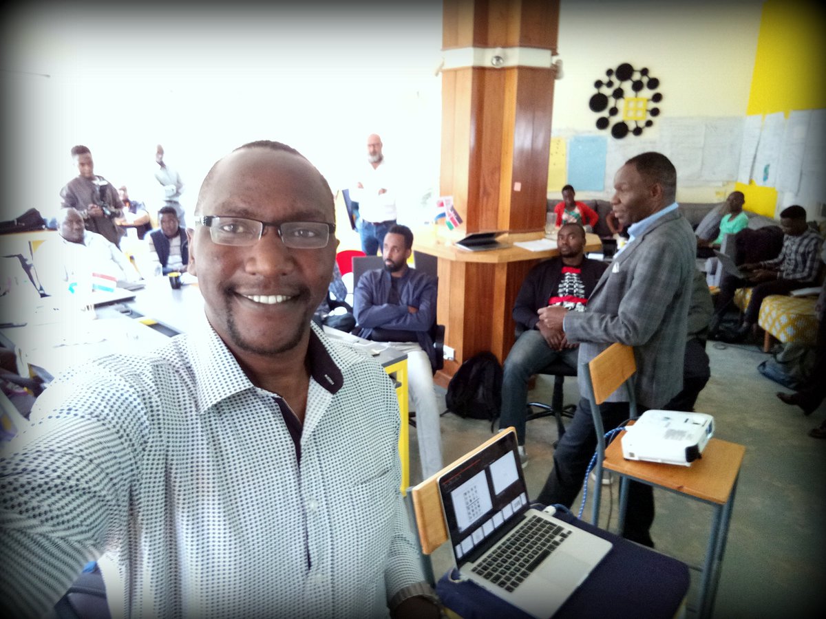 machariamuhoho's tweet photo. It's an honor to be a trainer in  East African Incubator Growth to Excellence training! @TullyMwampanga @OrangeCorners  #EAHubsSummit #OCImpactTraining https://t.co/KYBXuYPXkQ
