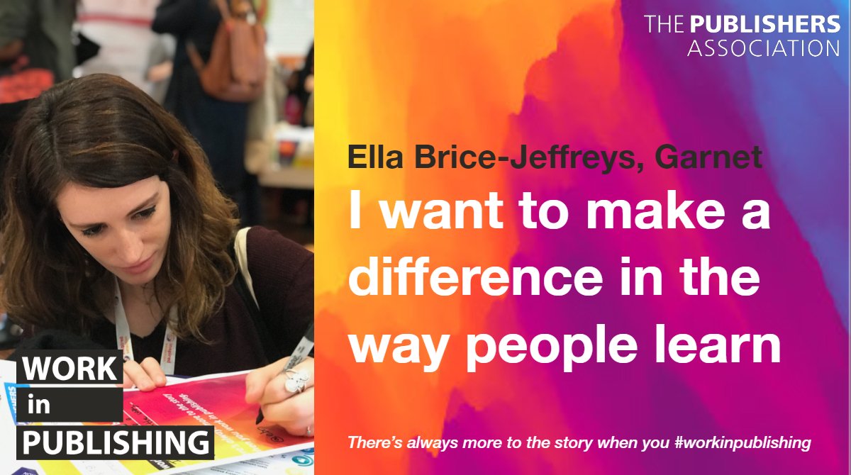 PublishersAssoc's tweet photo. Thank you @ebricejeffreys for letting us know why you love to #workinpublishing at last weekend's #SYPconf18! Follow @PublishersAssoc and tell us why you want to #workinpublishing to be in with a chance of winning a Full Membership to the @SYP_UK https://t.co/GWT53Ytk20 https://t.co/zp0KqWUdRr