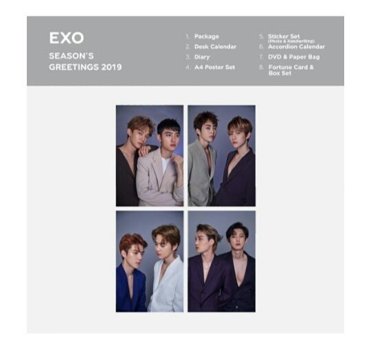 rac_alisson's tweet photo. ⚡EXO SEASON GREETING 2019 LOOSE ITEM⚡
🌩 = sold out
☀ = reserved
💐ALL PRICE INCLUDED POSTAGE WM
🌸DM to place order
#EXO #EXO_SEASONGREETING2019 #SEASONGREETINGS #LOOSEITEMS https://t.co/k62DVXIfrD