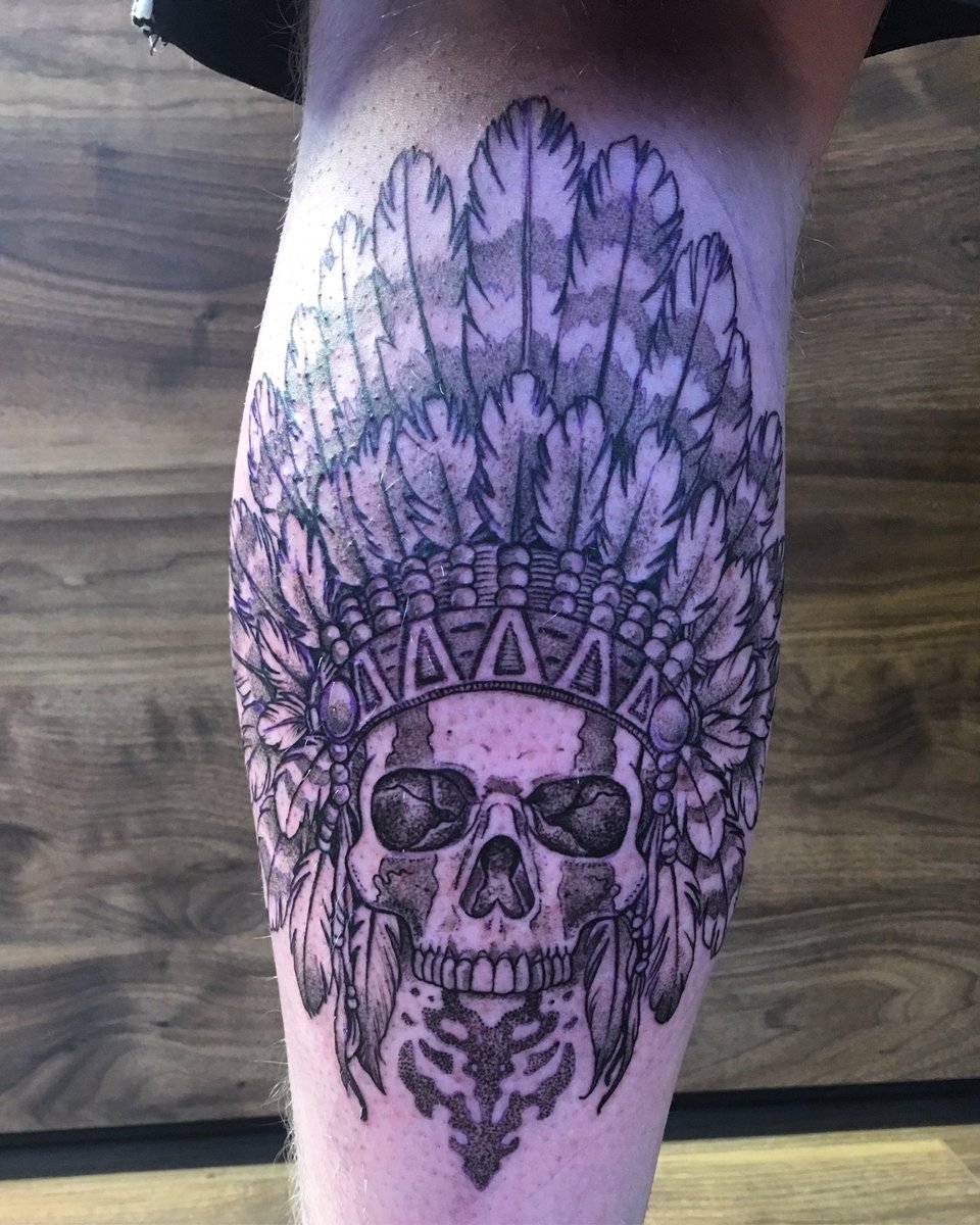 MatthewPunter's tweet photo. After about 4 hours my tattoo is all done! #tattoo #PanicInk #ink #tattooed https://t.co/LPyCTdYx4F
