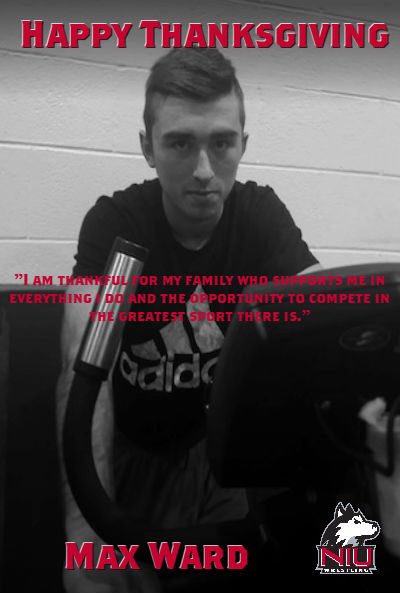 NIUWrestling's tweet photo. #HappyThanksgiving2018 #MaxWard #worklikeadog https://t.co/ED5j4svB9V