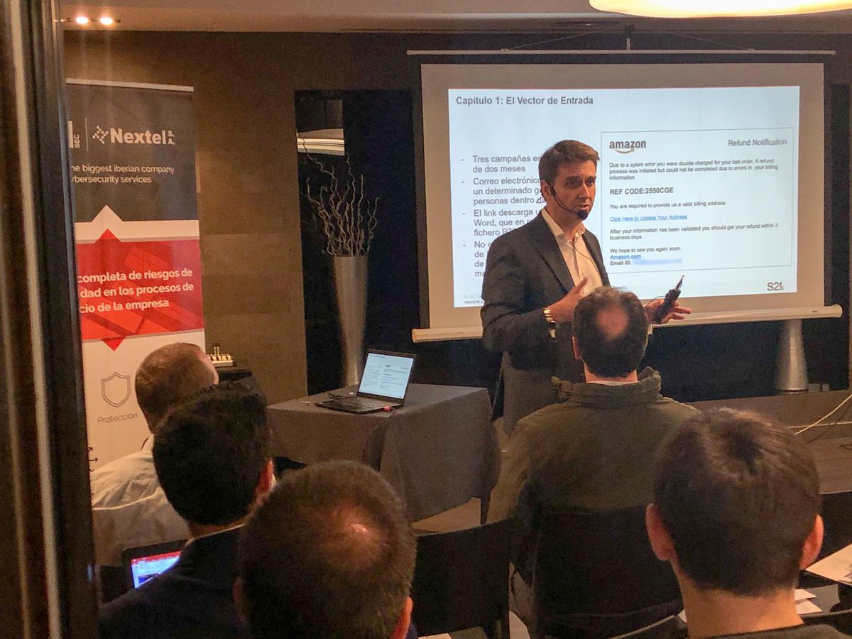 Nextel - S21sec tweet media