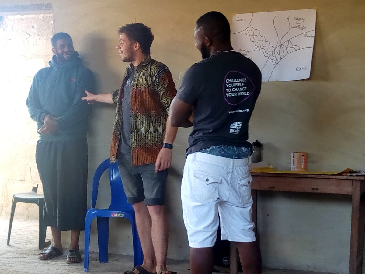ImpactGwada's tweet photo. Another Active Citizens Day (ACD) by Tom Munro and Kelechi on 'CLIMATE CHANGE' they talked about the effects of climate change on human health and how it can be tackled. https://t.co/T11P9z72tN