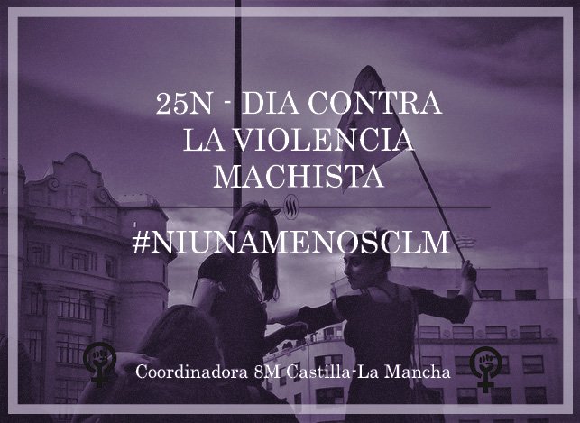 accionvioletaAB's tweet photo. Porque no queremos ser asesinadas, vendidas, alquiladas, prostituidas...Por una sociedad libre de violencia patriarcal. Hoy y siempre #NiUnaMenosCLM https://t.co/0iuSTixwbi