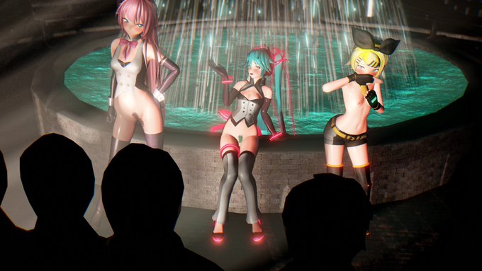 近所の公園では、ボカロたちが
ストレス発散していると聞いた…。
様子を見に行ってみよう。 