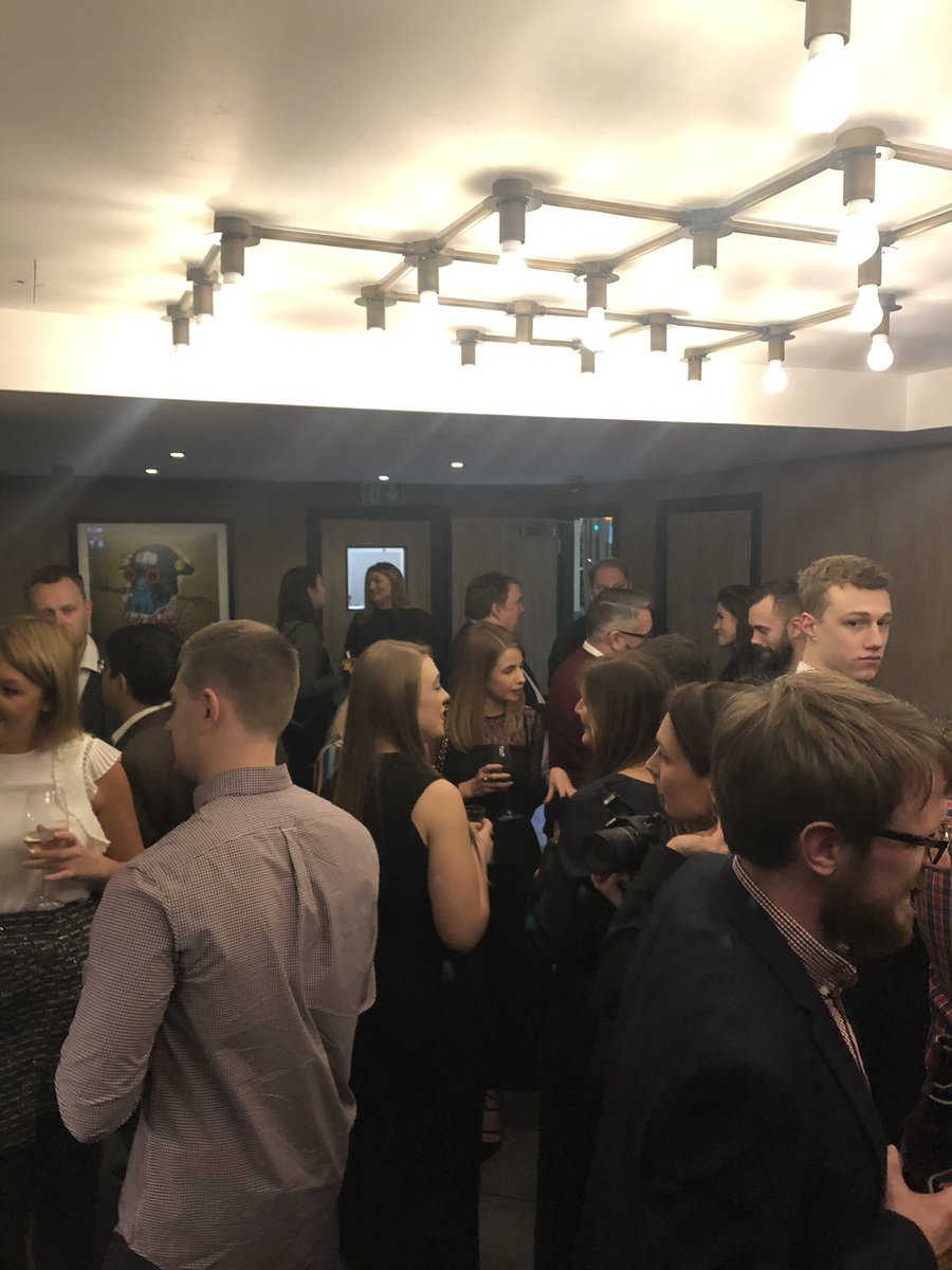 Great turnout for our #InWithLatitude event! Let the evening commence!