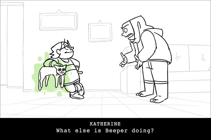 @animationjobs Hey there! I'm Steven Duffy, a Story Artist looking for work; going to be in LA in January! You can check out my full portfolio at https://t.co/4KhO0Z6Zec or some sample panels and comics right here! 