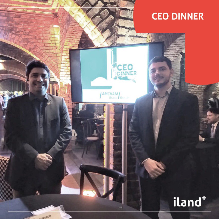 iLand_Corp's tweet photo. Ontem tivemos a honra de participar do CEO Dinner, evento onde nos reunimos com uma galera boa, para discutir as perspectivas econômicas para 2019. #iLandTechnology https://t.co/euZOD33EXm