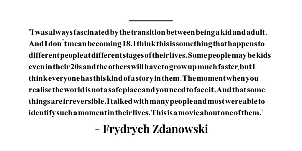 PapayaFilms's tweet photo. #PapayaFilms Roster Director Paweł Zdanowski @FZ_DynamicDuo tells our Digital Officer what his inspiration behind his new #ShortFilm MY BIG BROTHER. The pre-premiere screening of is this Sunday at 21:00 in Kino Rialto, Poznań. #SupportIndieFilm #ComingOfAge https://t.co/iuCICGvwxh