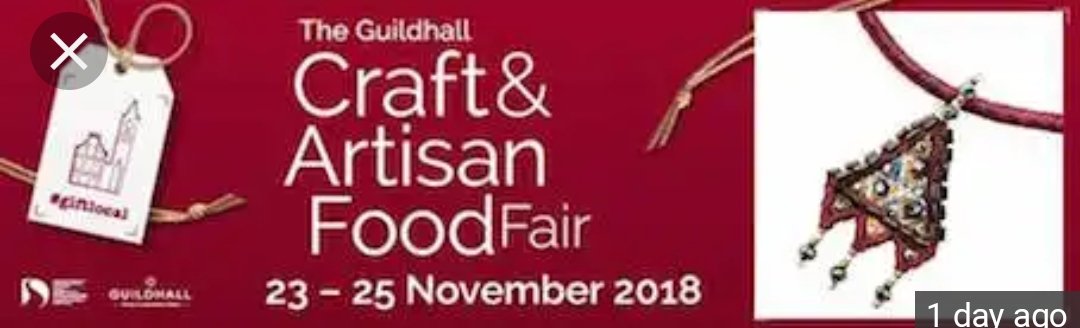 We are at the Guildhall Christmas Craft &amp; Artisan Food Fair this weekend. 

Friday 12 to 7pm
Saturday 10am to 6pm
Sunday 11am to 6pm

Would be great if you could share these times.