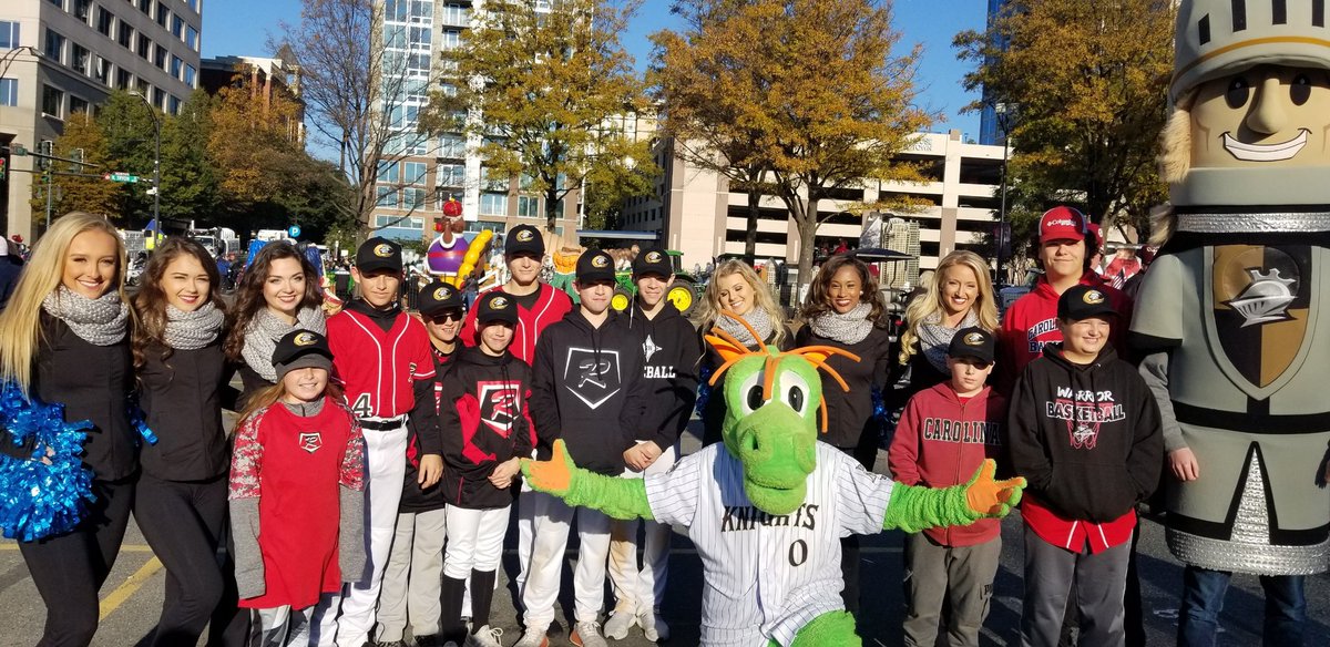 Thanks to the <a href="/KnightsBaseball/">Charlotte Knights</a> for having <a href="/RivalsSc/">Rivals Baseball SC</a> join them in this years <a href="/NovantParade/">Novant Health Parade</a>!