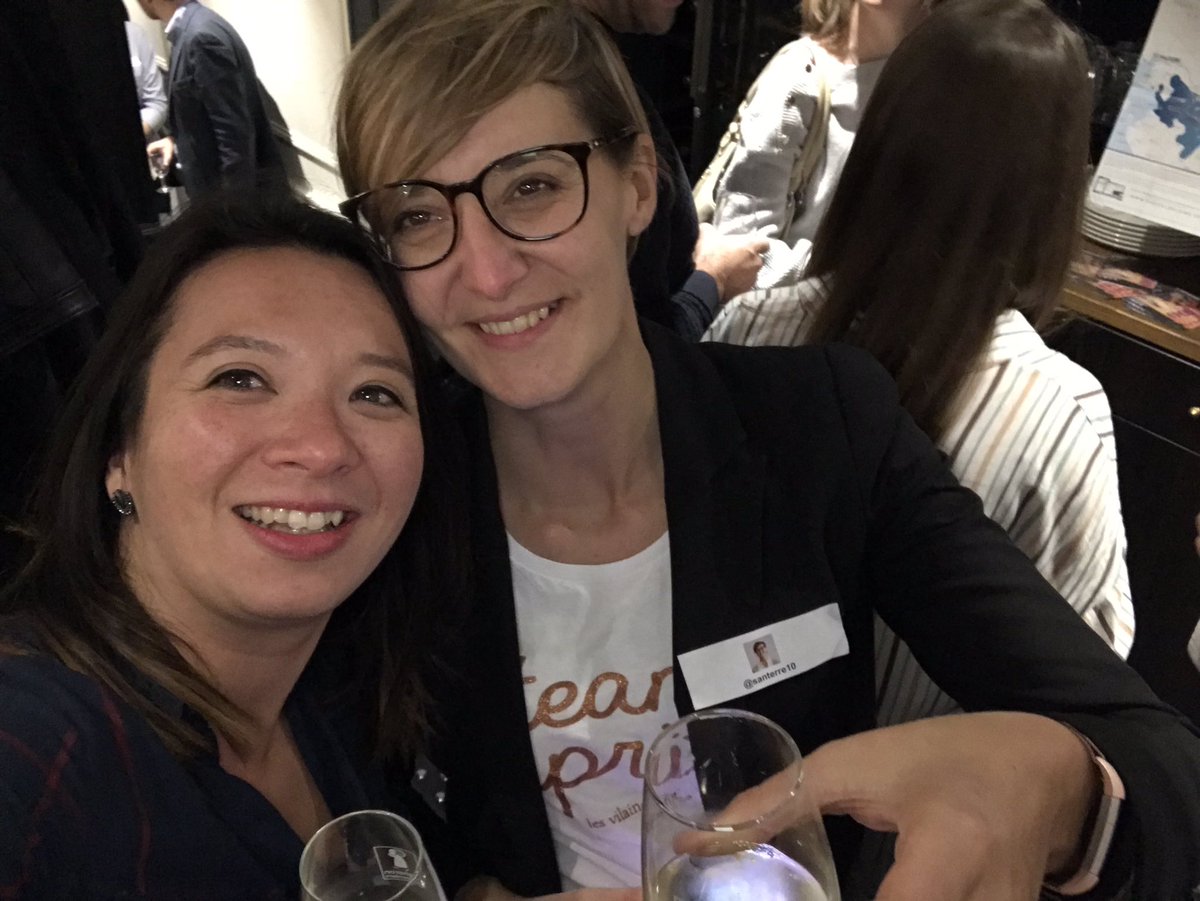 ClaireOctave's tweet photo. Premier #TwaperoAngers pour @santerre10 et moi! On démarre bien avec @DomaeVincendeau 
@twapero__angers https://t.co/FW0f2BwVa0