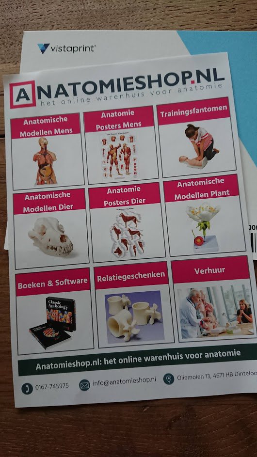 Flyers ontvangen! Trots op het resultaat