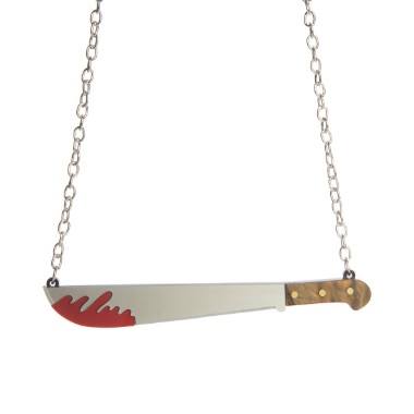 Littlebooteek's tweet photo. We have our serial killer clothing coming back to Spooky Kook soon - this necklace will pair perfectly with them! https://t.co/hRVMRSmET3 

#LittleBooteek #gothwear #SpookyKook #FunnyFlaps #gothicclothing #SmallBusiness https://t.co/kMJxpxOoBZ