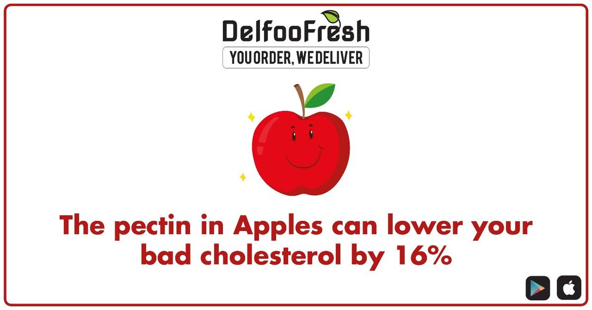delfoofresh's tweet photo. #DidYouKnow
The pectin in Apples can lower your bad cholesterol by 16%
Buy Now: https://t.co/2J4RyqEs5J
#DelfooFresh #Apple https://t.co/1ly6TR1ayx