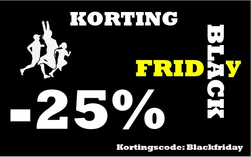 In Amerika rennen ze op Black Friday voor hun korting. Bij ons mag je blijven zitten om later te gaan rennen! 😉 Wie MOET er van deze #BlackFriday actie afweten? kortingscode: "Blackfriday"! 🤑 stadiumfunrun.com
 #korting #fun 
*actie is geldig tot zondag 25-11-2018 23:59