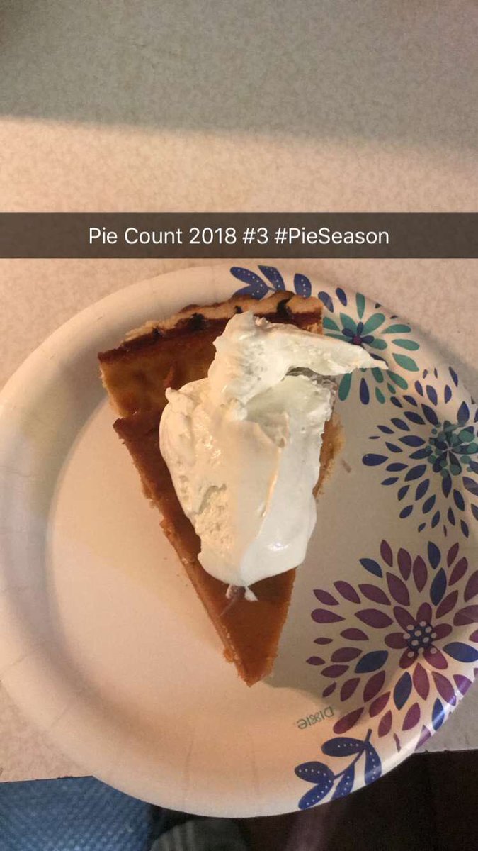 WarriorsCoachK's tweet photo. Pie Count 2018! Numbers 3 &amp; 4!
#PieSeason Shoutout to my Mom, without her I couldn’t put up the numbers I do year after year! #GoingFor30+ https://t.co/FgfOrNI0KA