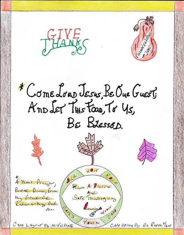 murderblows's tweet photo. Happy Thanksgiving from all of us here at Murder Blows! We're so thankful for all of you &amp; the amazing #truecrime community! 
🖤 Please enjoy this handmade Thanksgiving card crafted by Dennis Rader himself. What. A. Creep. https://t.co/kroHYXGUZp