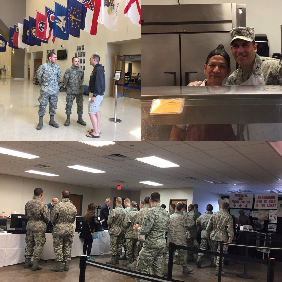 AetcTeam's tweet photo. 37 TRW successfully executed Operation Home Cooking sending over 4K trainees to enjoy Thanksgiving with 2K local SA families. THANK YOU to our MTIs who are away from their families today to continue to Motivate-Train-Inspire trainees!  #AETC #Team_AETC  #Airmen #37trw #2AF https://t.co/tzfIAmTKsY