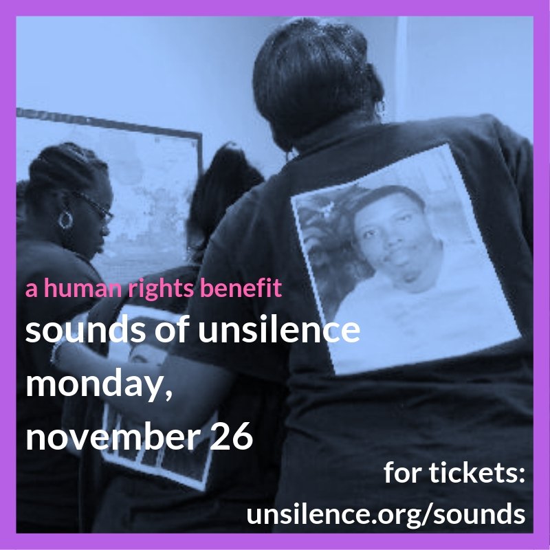 UnsilenceOrg's tweet photo. #Unsilence gives thanks for family &amp; friends like #TheSisterhood, Chicago moms who have lost a child to gun violence. Join us Monday to celebrate their stories of bravery (https://t.co/msAiFA9g2c); Show your support on #GivingTuesday. Watch this space.  
#Thanksgiving https://t.co/LOJkr3DqtL