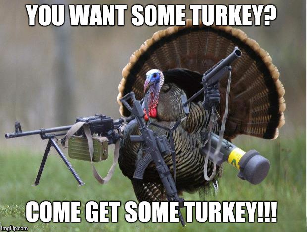 TacXProGear's tweet photo. #HappyThanksgiving #GobbleGobble 😂 

#ConcealedCarry #Firearms https://t.co/Qs1sejYrqT