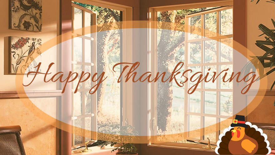 AVWindows's tweet photo. We have a clear vision of what we are thankful for here at American Vision Windows. We would like to say Happy Thanksgiving to the people who mean the most to us, our customers. Enjoy being with your families! #Thanksgiving #AmericanVisionWindows https://t.co/0lgmC7xrDg
