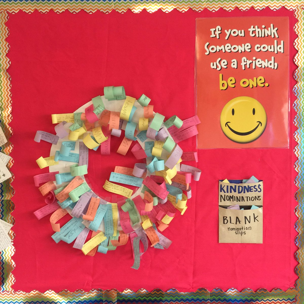 For a bunch of kids who often struggle with empathy and compassion, it is great to see them noticing and being recognized for all the kindness in our room. This is just from the last two weeks! #missfsfabulousfives