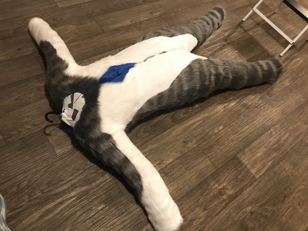 CuttleboneWorks's tweet image. Lotsa stripes here on @Akitakid88 !