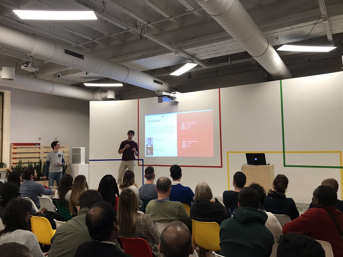 Startup Factory (@startupfactoryb) on Twitter photo Welcome on stage <a href="/Drawbotics/">Drawbotics</a> who are looking to expand their awesome IT team with 15-20 profiles. 👨🏻💻👩🏻💻Have a chat with them at our speed matchmaking session #StartupJobFair Welcome on stage <a href="/Drawbotics/">Drawbotics</a> who are looking to expand their awesome IT team with 15-20 profiles. 👨🏻💻👩🏻💻Have a chat with them at our speed matchmaking session #StartupJobFair