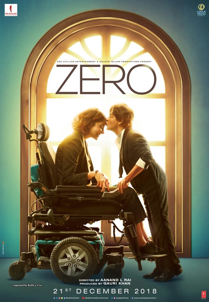 bollyecia's tweet photo. Poster de #Zero de #AanandLRai. Com #ShahRukhKhan #AnushkaSharma e #KatrinaKaif 🎬21.Dez na Índia. Produção Red Chillies Ent, Colour Yellow Prod
#BollyeCia #2Zero18 #ZeroFilm #ZeroMovie #ZeroTheMovie #CinemaIndiano #Bollywood #Índia #Cinema #Movies #Films #Poster #MoviePoster https://t.co/YoJ5ff7eIx
