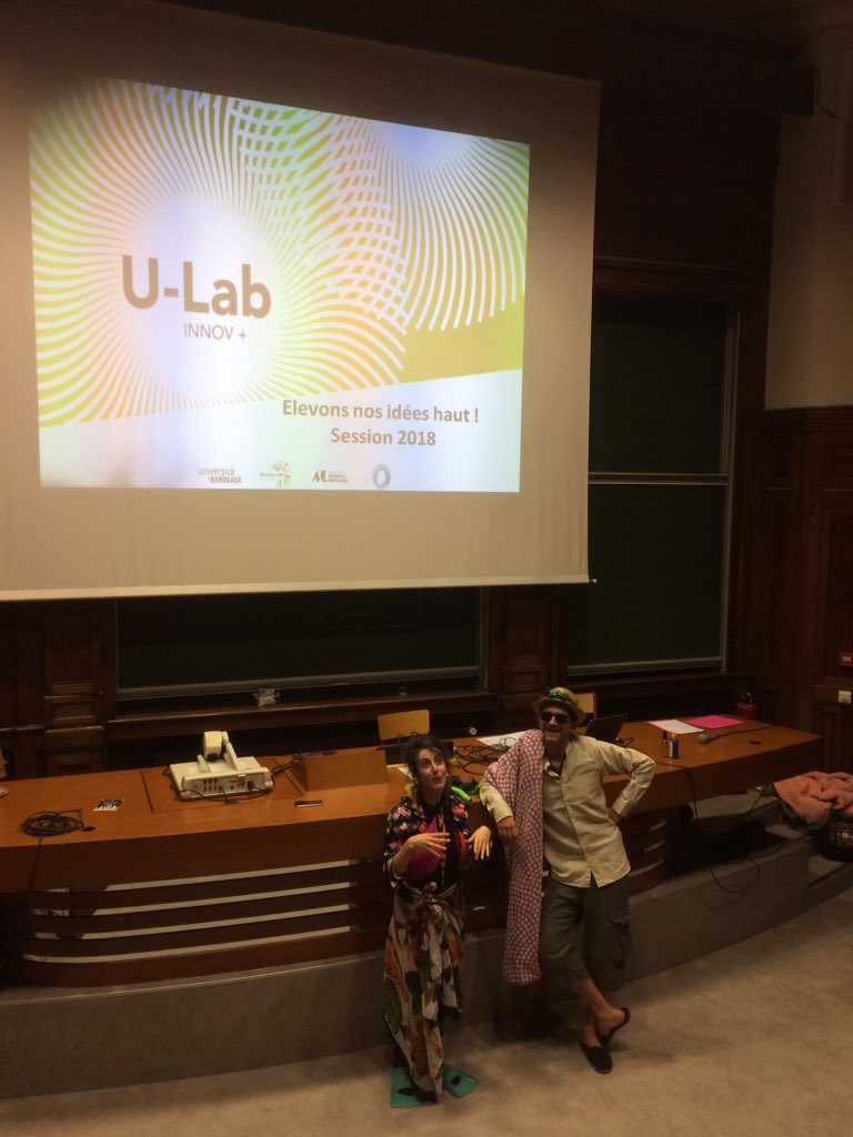 Enroweb's tweet photo. Soirée « Elevons nos idées haut » à l’@univbordeaux. Troisième édition des projets de créativité par les étudiants de Licence Economie ! #ENIDO https://t.co/iEkRIKFsCW