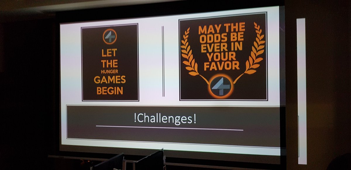 sommertim's tweet photo. #programolympics @ the @Team4Talent teammeeting!
May the odds be ever in your favor 😊.

Let the games begin!! #t4trocks https://t.co/pT6C8px4dZ