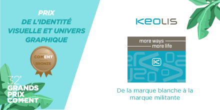 communicantsfr's tweet photo. Qui a obtenu cette année le #COMENTBRONZE du Prix de l'#identitévisuelle et #universgraphique ? Il s'agit du @groupekeolis avec @SaguezPartners pour leur dispositif "De la #marqueblanche à la #marque militante !" #GPCOMENT #brand #comunication #branddesign https://t.co/Hrxy68w0hd