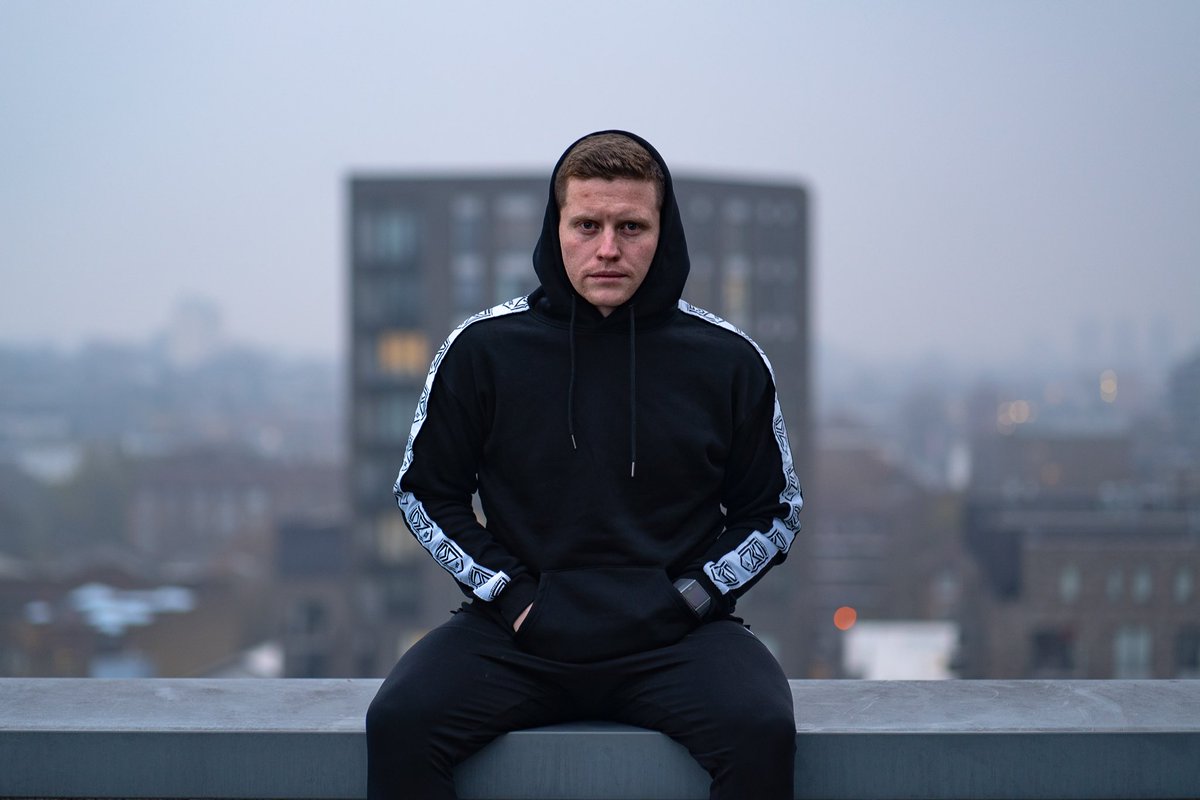 Behzinga's tweet photo. Oh it’s cold COLD, new @SidemenClothing crest logo collection dropping Saturday ❄️ https://t.co/syVMDlvyF0 https://t.co/fe1Gwysqem
