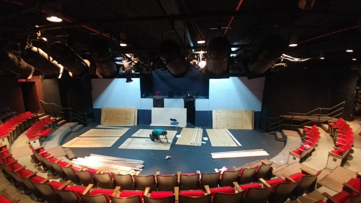 TweetSCDS's tweet image. What does SCDS do on Thanksgiving? Build a set, of course!