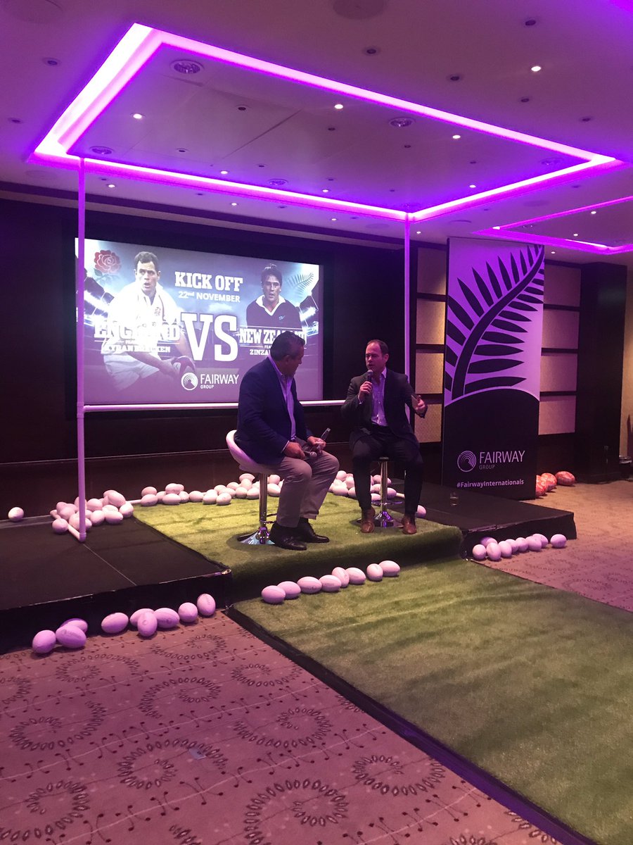 TorTime84's tweet image. Interesting chat between Zinzan Brooke and Kyran Bracken at @FairwayJersey event this evening #FairwayInternationals #legends #englandrugby #allblacks