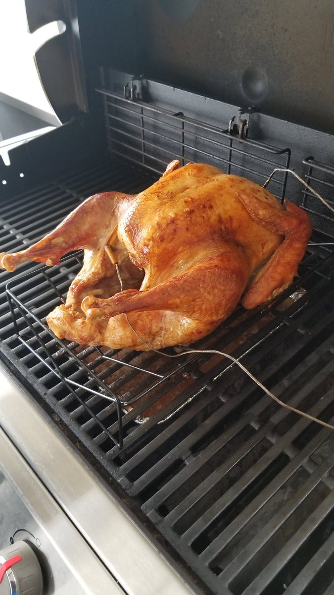 RobertoRosadoII's tweet photo. #BestTurkeyEver on my @WeberGrills using #iGrill3 to make sure temp is controlled https://t.co/Yy5khCuI1O