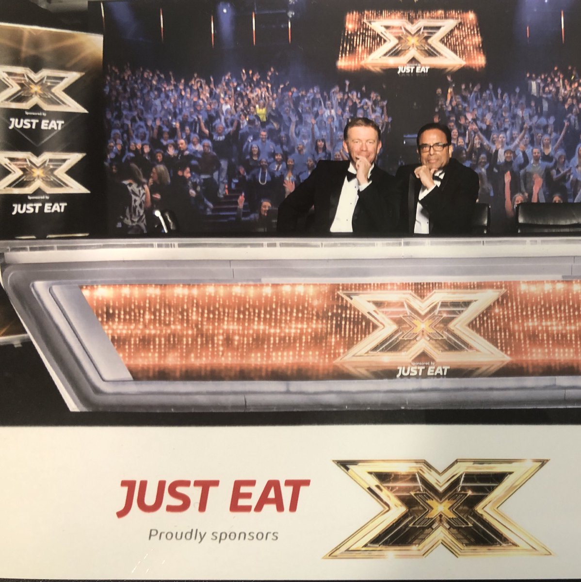 Looking forward to the <a href="/BritCurryAwards/">British Curry Awards</a> on Monday night, and renewing the <a href="/JustEatUK/">Just Eat UK</a> sponsorship of the iconic #curryoscars.  Myself and <a href="/EnamAliMBE/">Enam Ali MBE FIH</a> have been auditioning to be judges on next year’s <a href="/TheXFactor/">The X Factor</a> ......😉