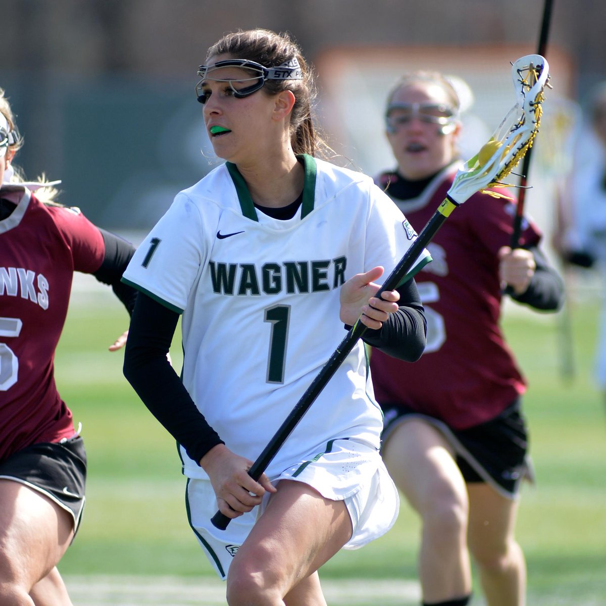 Shea Gegan holds the #NCAAWLAX career record for caused turnovers with 235 in 73 games for <a href="/WagnerWLax/">Wagner Women’s Lacrosse</a> between 2013-16.

#TBT
(📸 Wagner Athletics)